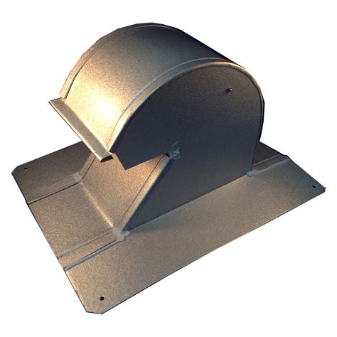 sheet metal gooseneck|Flat Roof Vents .